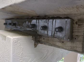 梁側面鉄板補強