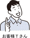 お客様Tさん